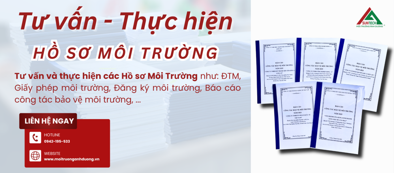 Dịch vụ tư vấn hồ sơ môi trường