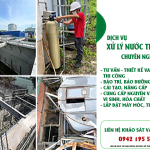 Dịch vụ xử lý nước thải uy tín giá tốt tại TP HCM