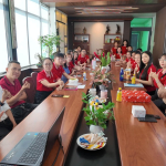 Chào cờ tháng 8 tại Môi Trường Ánh Dương Gắn kết tập thể, bứt phá mục tiêu mới
