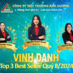 VINH DOANH TOP 3 BEST SELLER QUÝ II/2024
