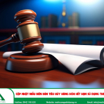 Cập nhật mẫu biên bản tiêu hủy hàng hóa hết hạn sử dụng theo quy định