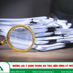 Những lưu ý quan trọng khi thực hiện đăng ký môi trường