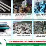 Quy định danh mục chất thải nguy hại mới nhất hiện nay