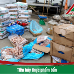 Tiêu hủy thực phẩm bẩn