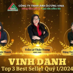 Tổ chức khen thưởng Top 3 Best Seller Quý I/2024