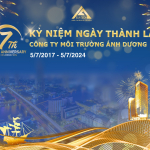 ÁNH DƯƠNG KỶ NIỆM 7 NĂM THÀNH LẬP CÔNG TY |  05/07/2017 – 05/07/2024