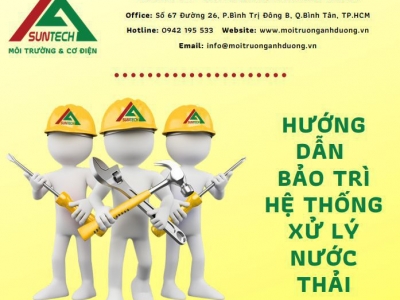 Bảo trì hệ thống xử lý nước thải