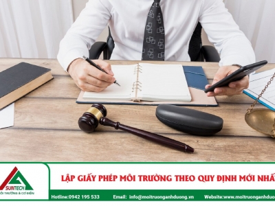 Lập Giấy phép môi trường theo Quy định mới nhất