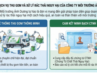 Xử Lý Rác Thải Nguy Hải: Giải Pháp An Toàn, Đúng Luật Và Bảo Vệ Môi Trường