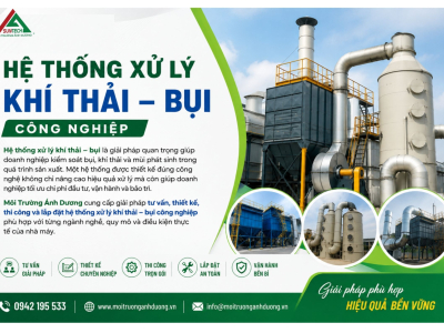 HỆ THỐNG XỬ LÝ KHÍ THẢI -BỤI CÔNG NGHIỆP