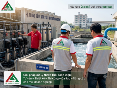 XỬ LÝ NƯỚC THẢI CHO DOANH NGHIỆP - GIẢI PHÁP HIỆU QUẢ, TỐI ƯU CHI PHÍ