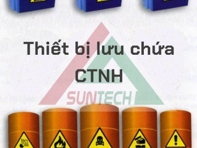 Thiết bị lưu chứa chất thải nguy hại bạn nên biết
