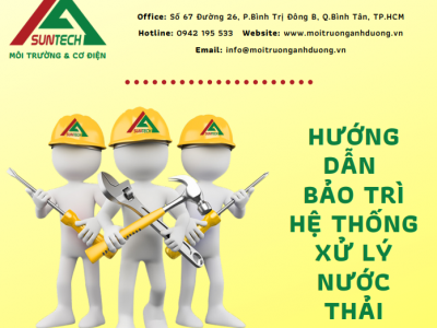 Bảo trì - Bảo dưỡng HTXL nước thải