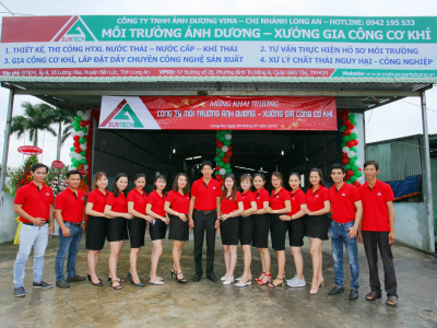 Môi trường Ánh Dương - Khai trương Xưởng Gia công cơ khí