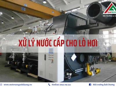 Hoạt động xử lý nước cấp lò hơi