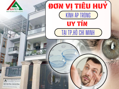 Tiêu huỷ kính áp tròng hết hạn sử dụng