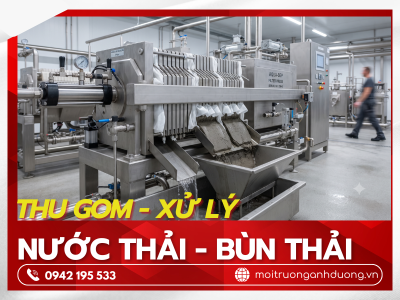 Giải Pháp Tổng Thể Thu Gom & Xử Lý Nước Thải, Bùn Thải Công Nghiệp: Hướng Đến Phát Triển Bền Vững