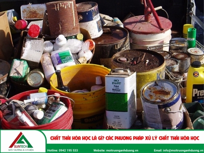 Chất thải hóa học là gì? Các phương pháp xử lý chất thải hóa học