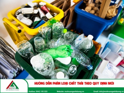 Hướng dẫn phân loại chất thải theo Quy định mới