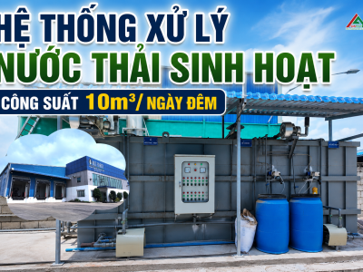 Thi công & Bảo trì Hệ thống Xử lý Nước thải Sinh hoạt Chuyên nghiệp Ánh Dương