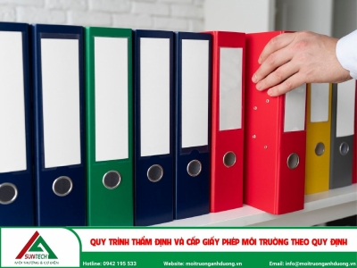Quy trình thẩm định và cấp giấy phép môi trường theo quy định