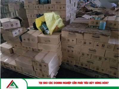Tại sao các doanh nghiệp cần phải tiêu hủy hàng hóa?