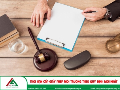 Thời hạn cấp giấy phép môi trường theo quy định mới nhất