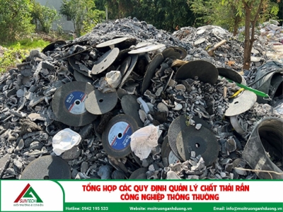 Tổng hợp các quy định quản lý chất thải rắn công nghiệp thông thường
