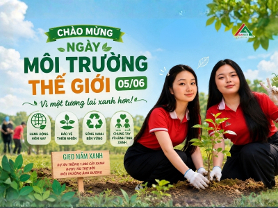 Hành Trình "Ươm Mầm Xanh 2026" - Môi Trường Ánh Dương