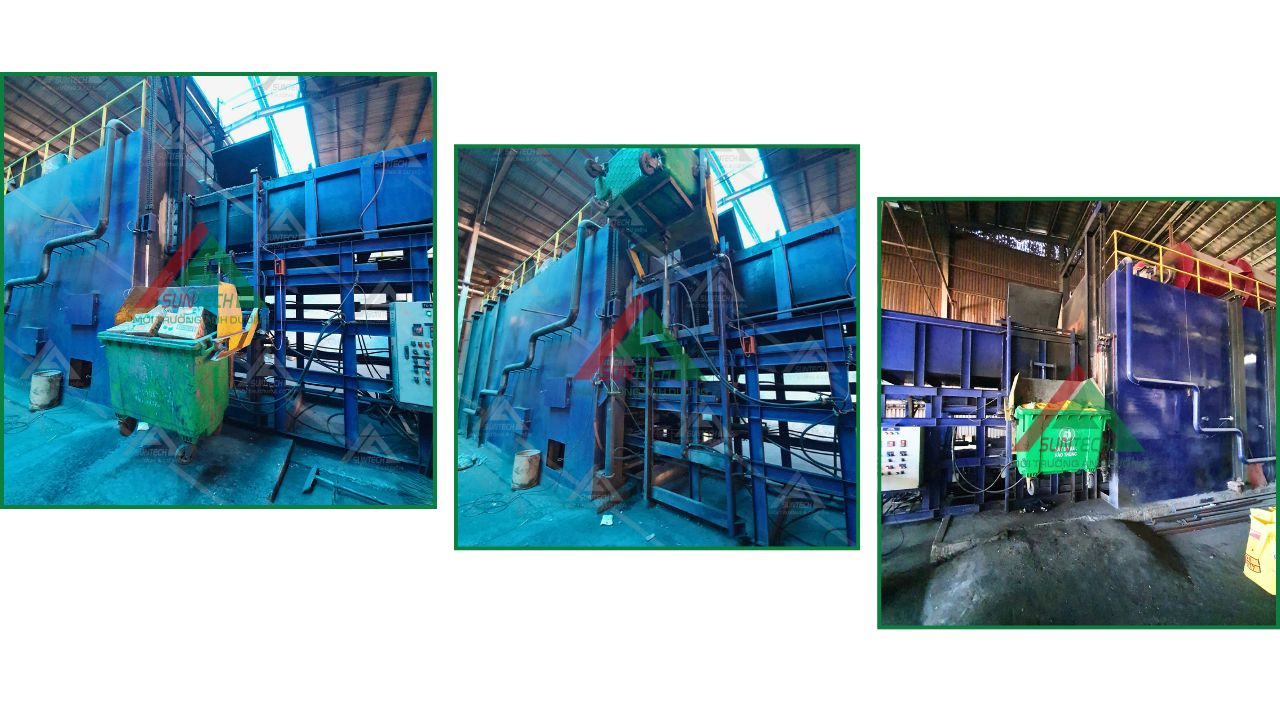 Xử lý hàng hóa bằng phương pháp đốt