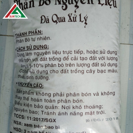 Phân bò đã qua xử lý TRIBAT - bao 50dm3